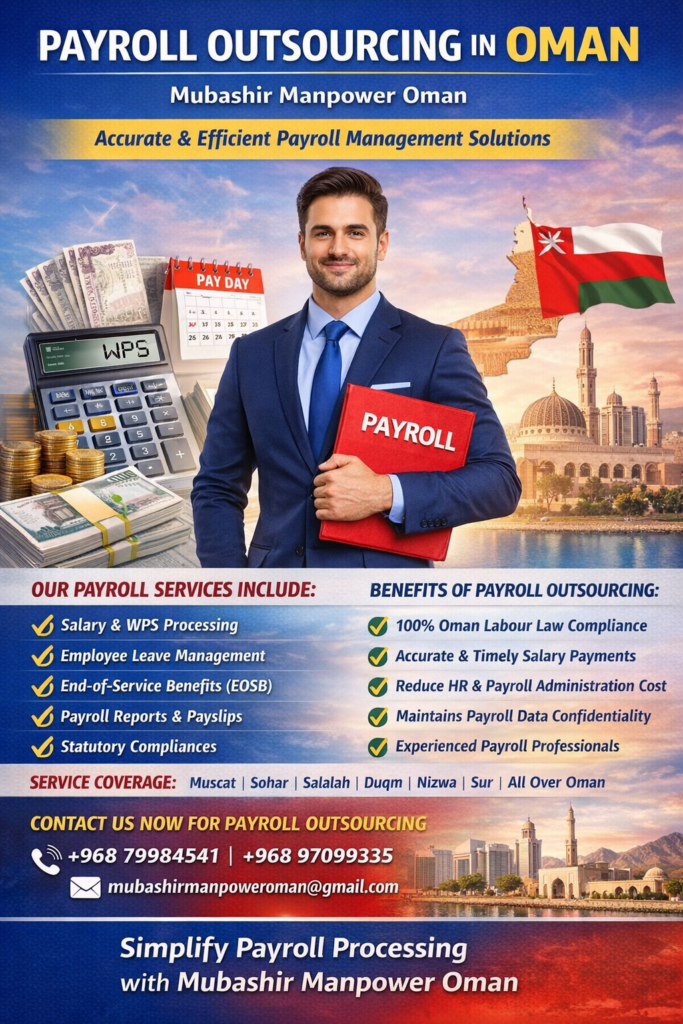 Payroll Outsourcing Services in Oman Mubashir Manpower